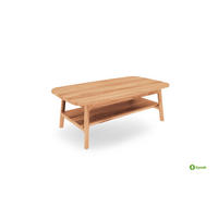 KAFFETISCH PAUL Kernbuche - Kernbuche, Holz (100/60/42cm) - byoak