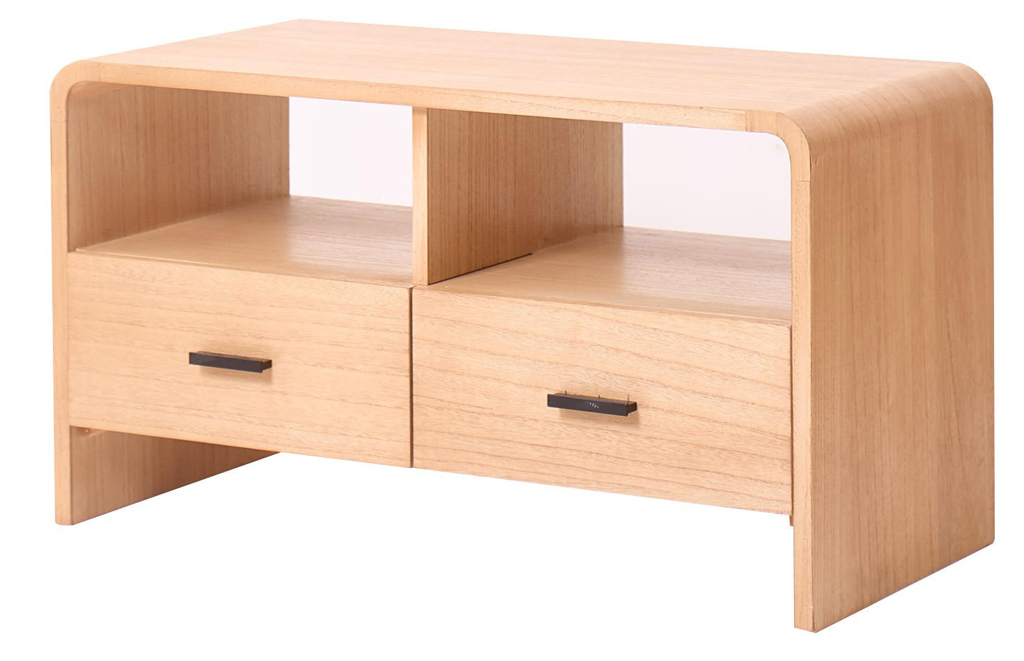 TV-SCHRANK Rechteckig Grün 100 x 42 x 45 (cm) - Braun, Holz (80/45/40cm) - Nordlys