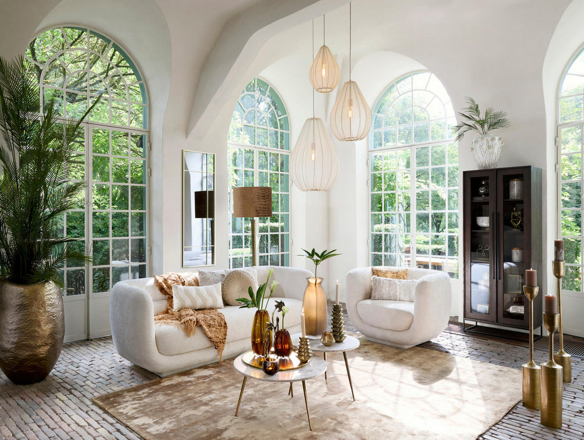 PLAID Cazar Braun 170/130/0,5 cm - Braun, Textil (130/170cm) - Light & Living