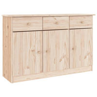 SIDEBOARD Alta 112/35/73 Cm Massivholz Kiefer - Braun, Holz (112/73/35cm) - vidaXL