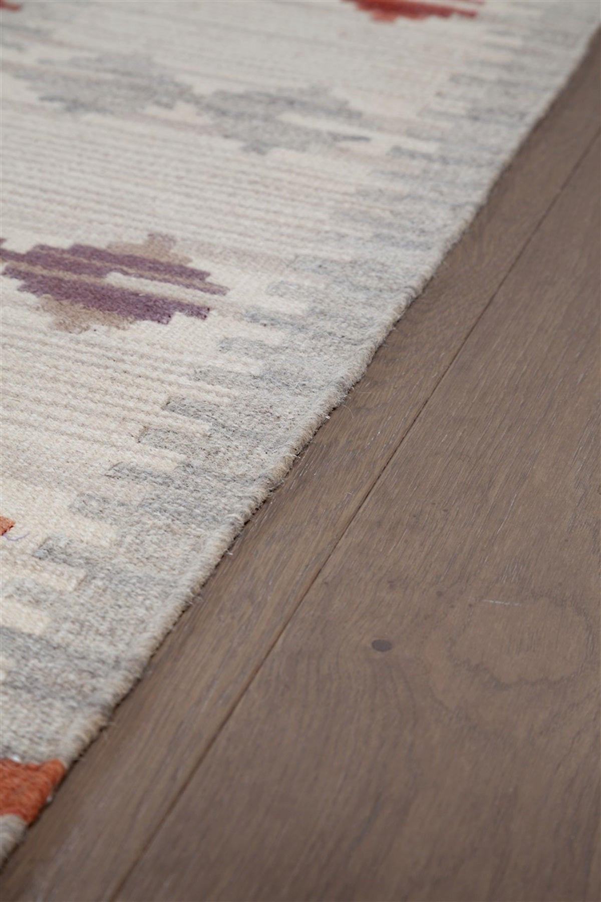 TEPPICH handgewebt Kelim Orient Wolle ZAGRA Rot 160 x 230 cm - Rot, Naturmaterialien (160/230cm) - Novatrend