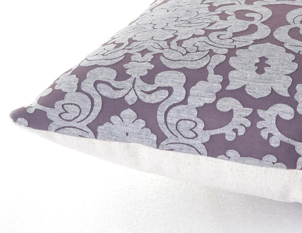 DEKO-KISSEN BAROCK Violett - Violett, Textil (12/45/45cm) - MCW