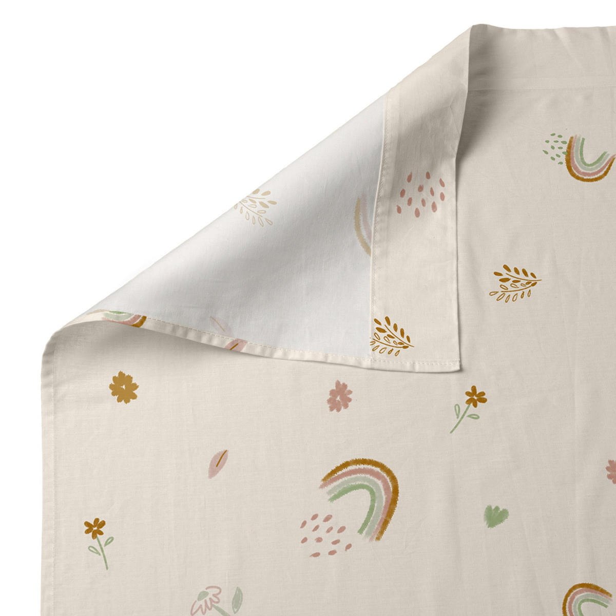 BETTWÄSCHE 2er-Set teiliges iris 180x270 cm mehrfarbig - Multicolor, Textil (180/270cm) - Happy Friday
