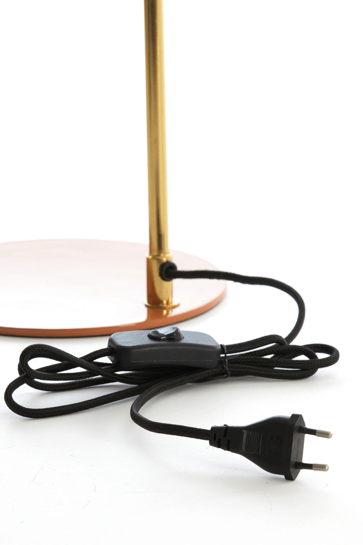 TISCHLAMPE Maleka Orange Ø22/47 cm - Orange, Metall (22/22/47cm) - Light & Living