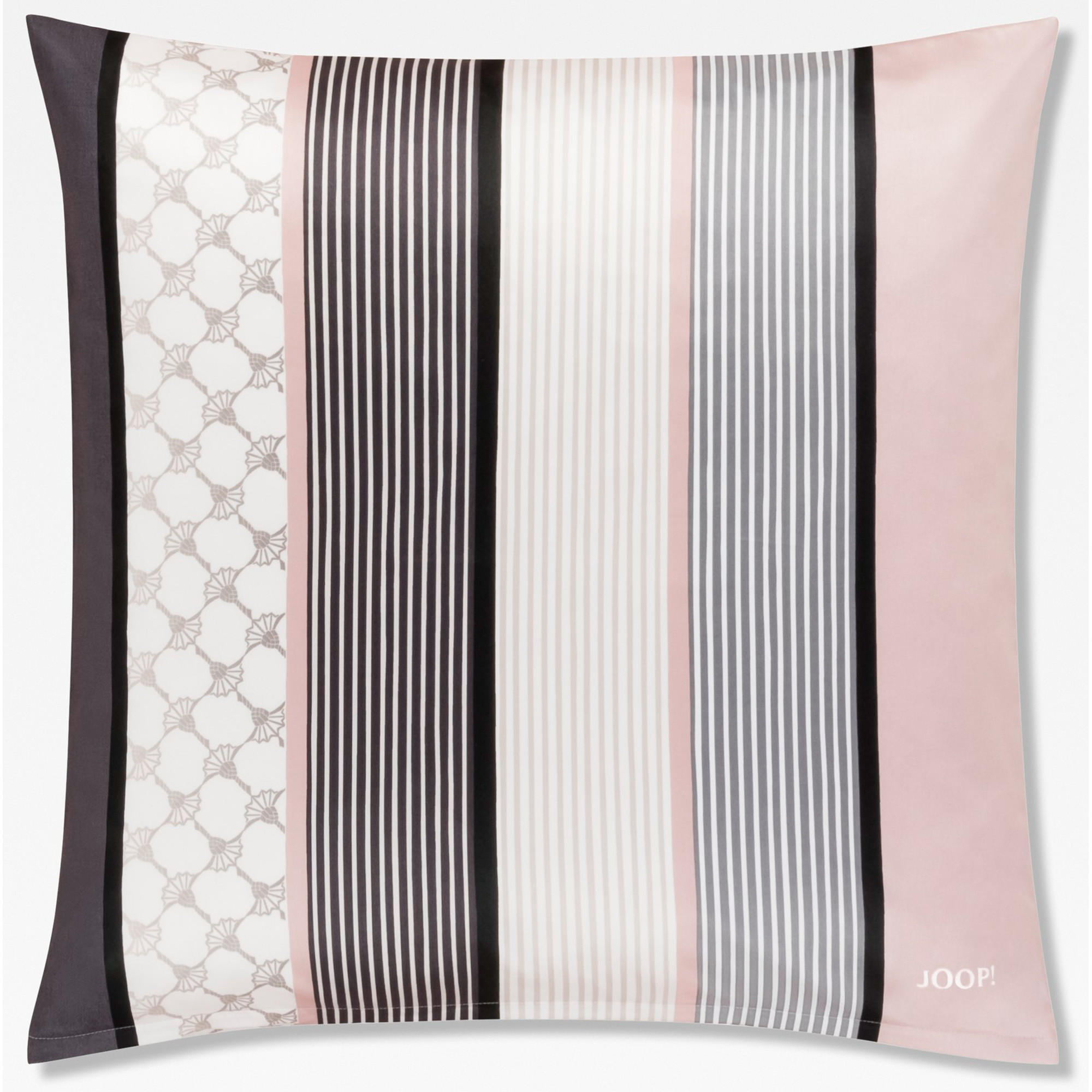 KISSENHÜLLE CORNFLOWER STRIPES 4069 DEEP ROSE - 11 - Grau, Textil (80/80cm) - Joop!