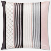 KISSENHÜLLE CORNFLOWER STRIPES 4069 DEEP ROSE - 11 - Grau, Textil (80/80cm) - Joop!