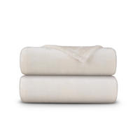 KUSCHELDECKE mit Cashmere Touch 150x200 cm Offwhite - Naturfarben, Textil (150/200cm)