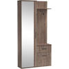 GARDEROBE LUXOR - Trüffeleichefarben, Holzwerkstoff (97/195/30cm) - Meblini