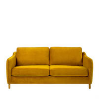 BETTSOFA - Senfgelb - Gelb, Textil (182/85/97cm) - Drawer