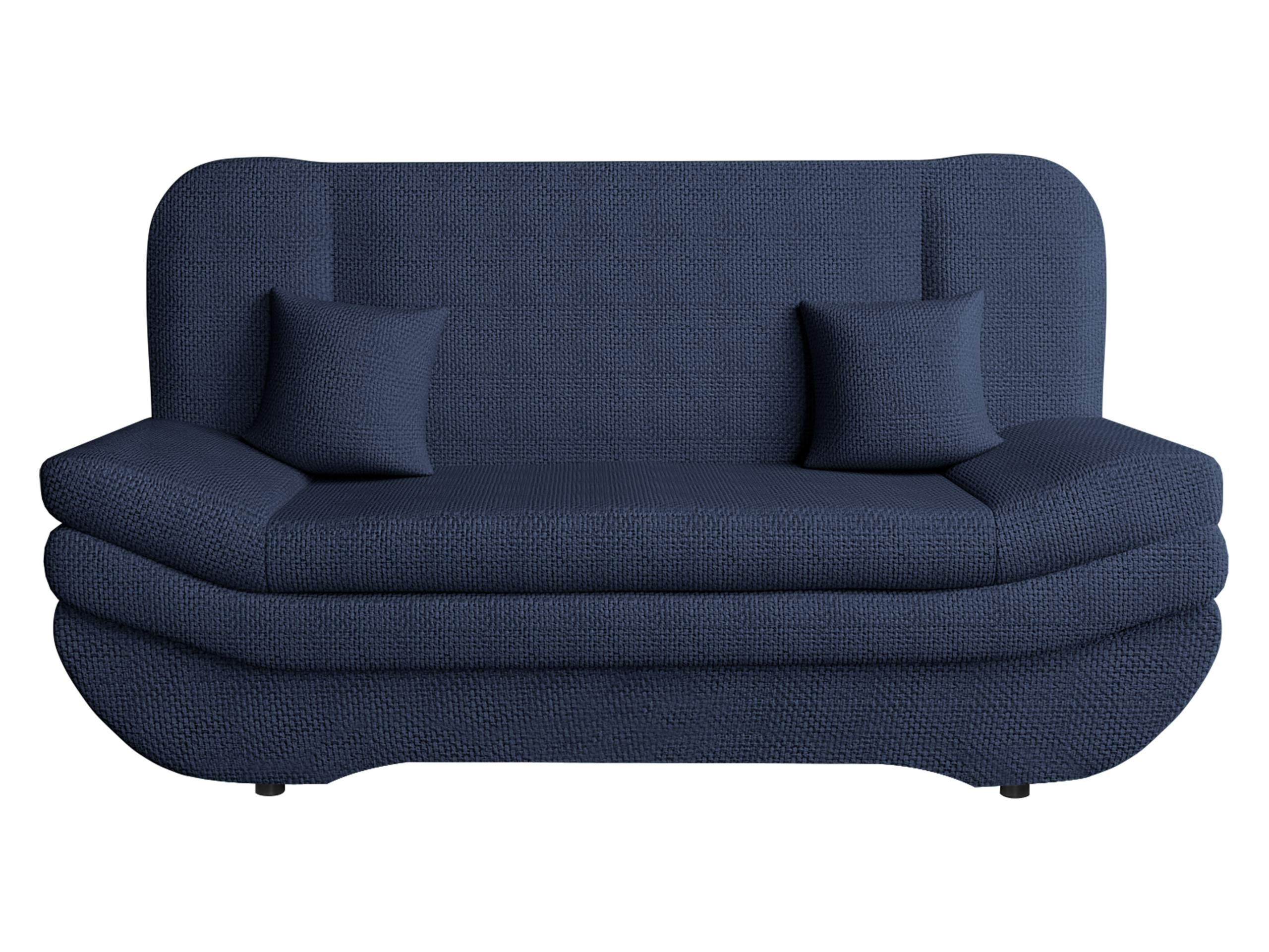 SCHLAFSOFA Weronika - Blau/Schwarz, Holz/Kunststoff (200/95/90cm) - MIRJAN24