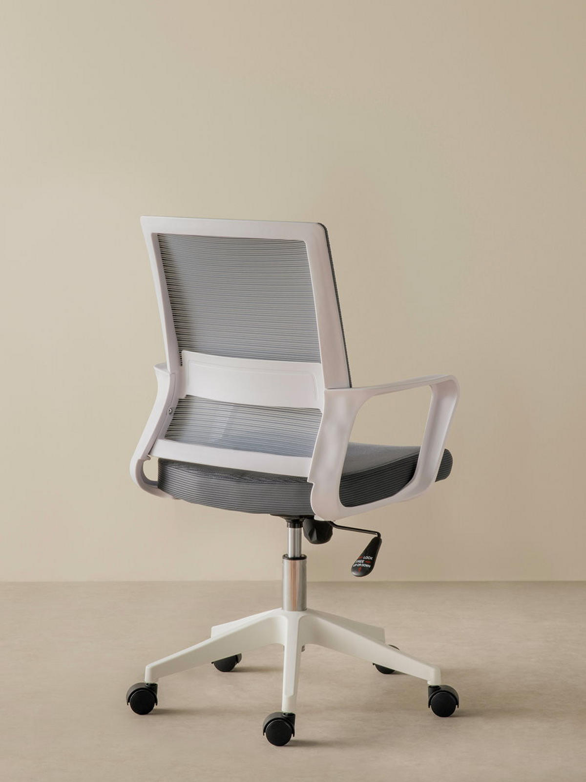 DREHSTUHL Bennet Grau 58 cm x 94 cm - Grau, Textil (58/94/59cm) - Kenay Home