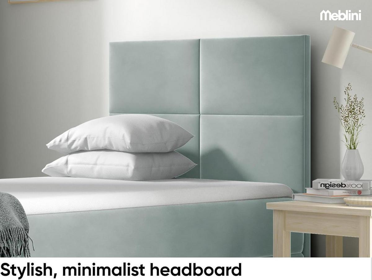 KINDERBETT MINO 3 - Blaugrau, Holzwerkstoff (94/208cm) - Meblini