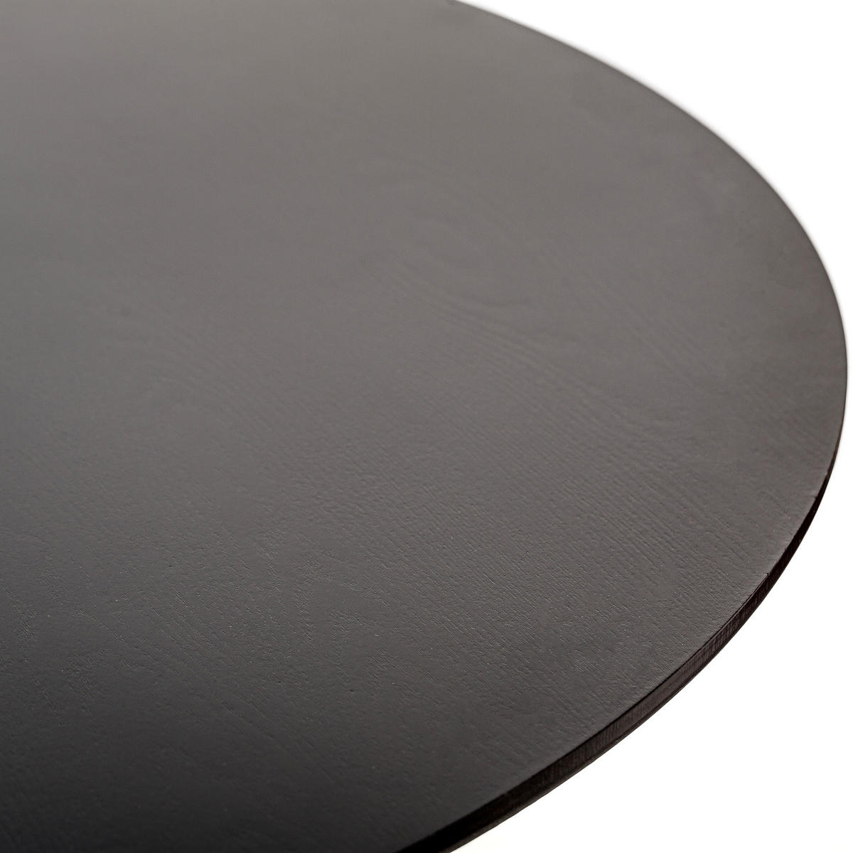 ESSTISCH Rund Schwarz 120 x 120 x 75 (cm) - Schwarz, Holz (120/120/75cm) - Nordlys