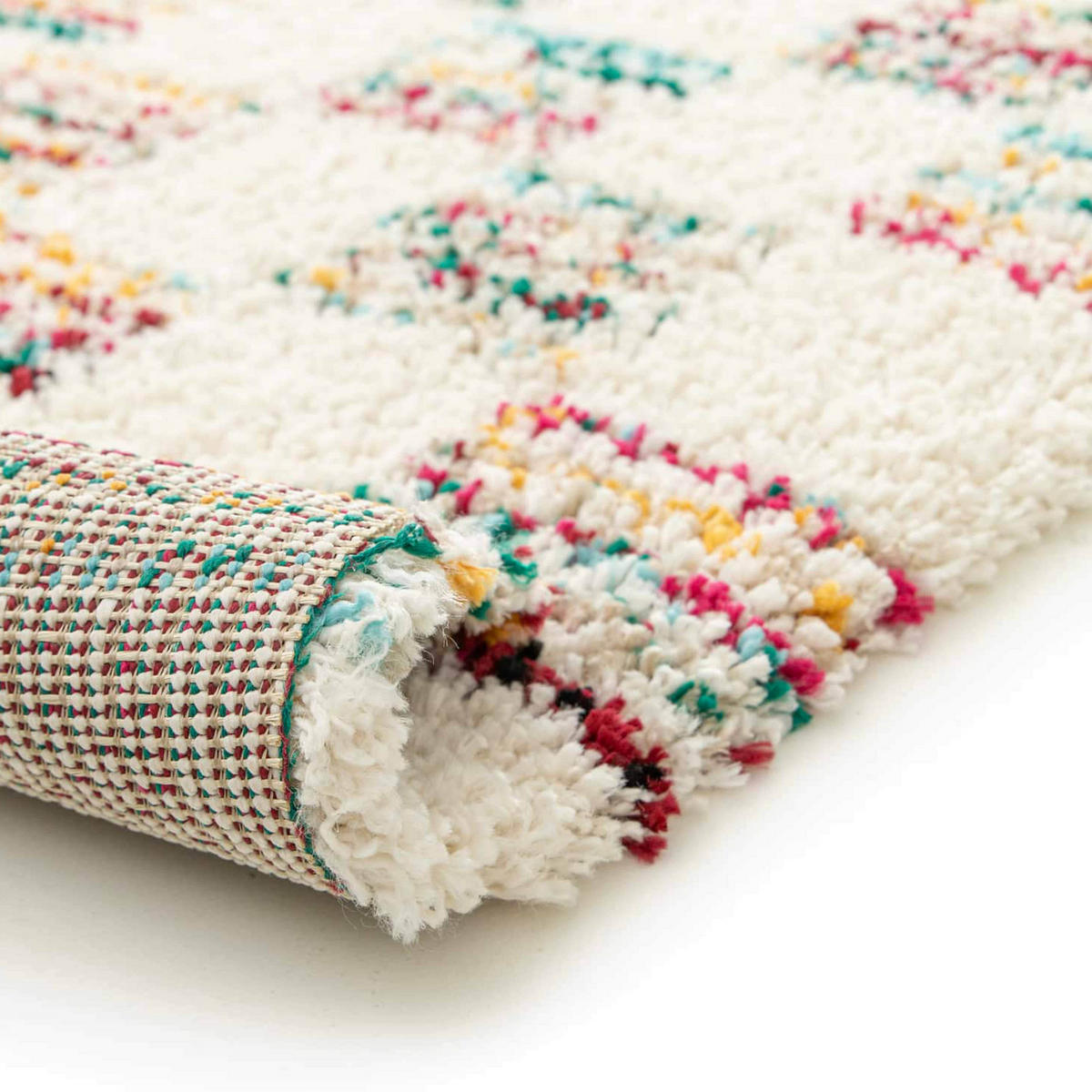 TEPPICH, Weiß - Weiß, Textil (160/230cm) - Oviala