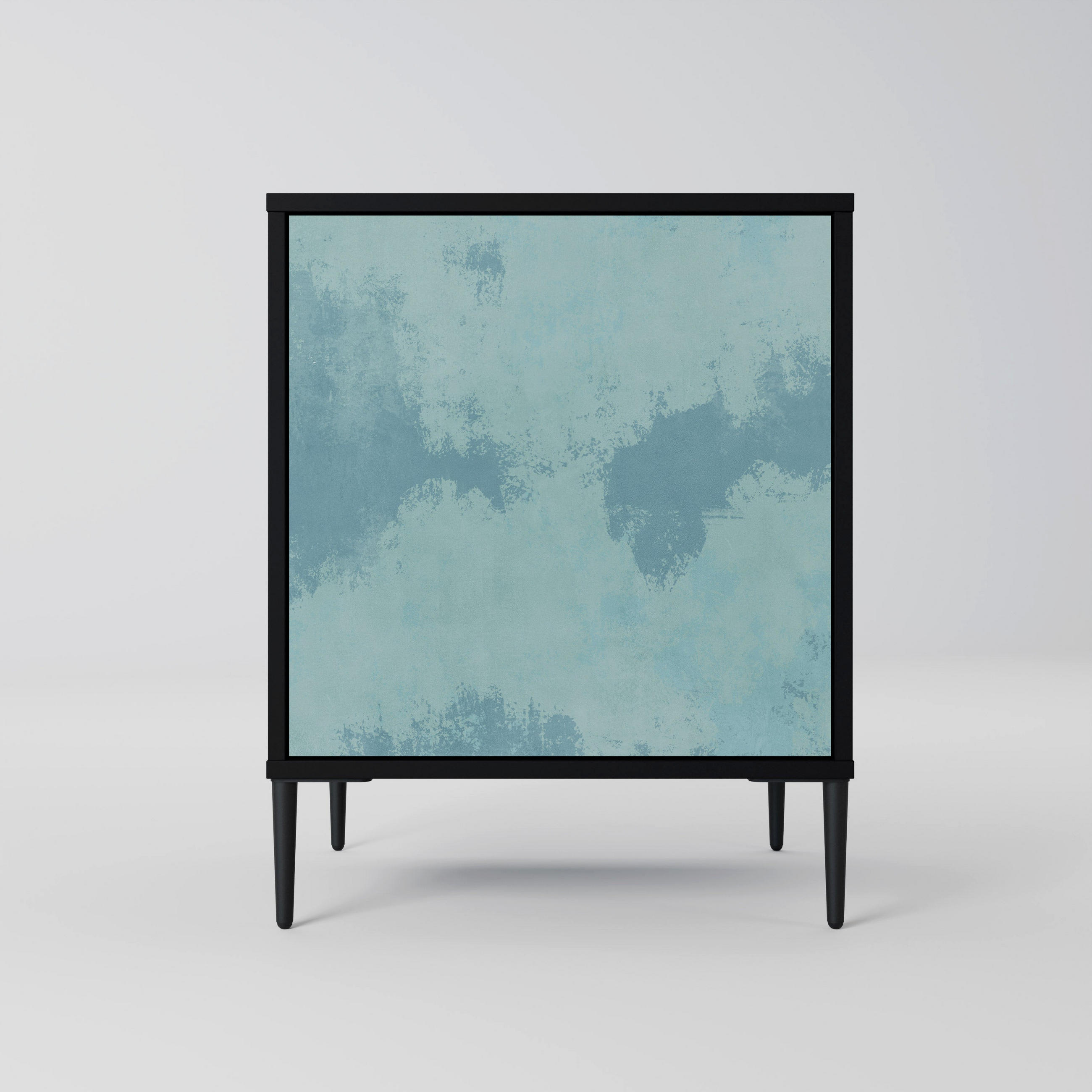 SpaceRebels Sideboard Schwarz 57.5x72.5x42 cm