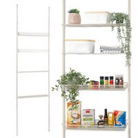 TELESKOPREGAL, creme, Metall - Creme, Metall (71/290/20cm) - bremermann