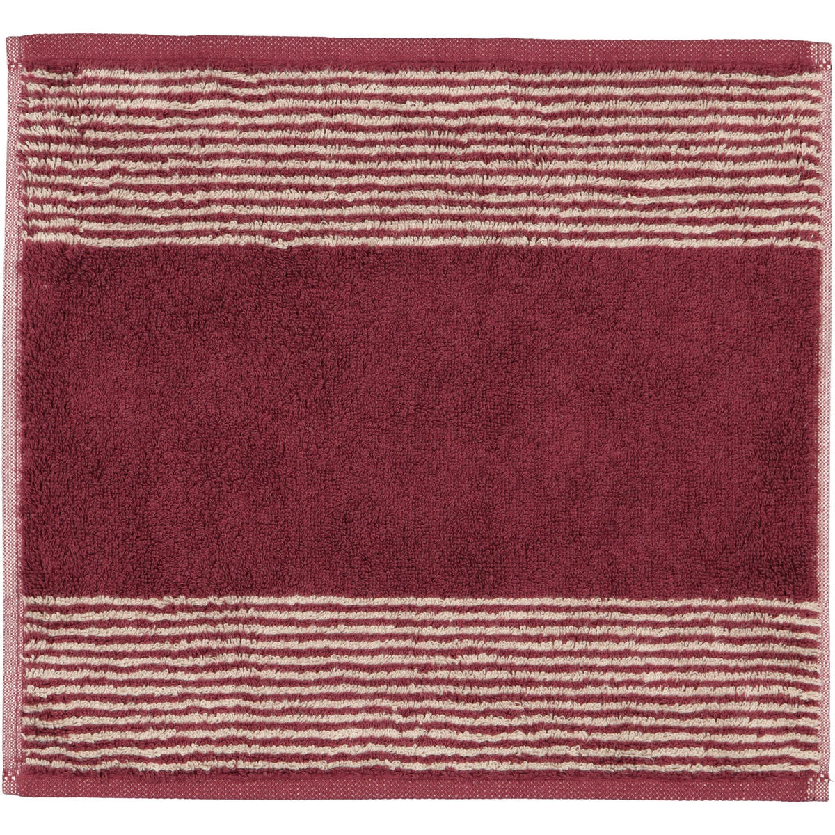 SEIFTUCH LUXURY HOME TWO-TONE 590 BORDEAUX - 23 - Rot, Textil (30/30cm) - Cawoe
