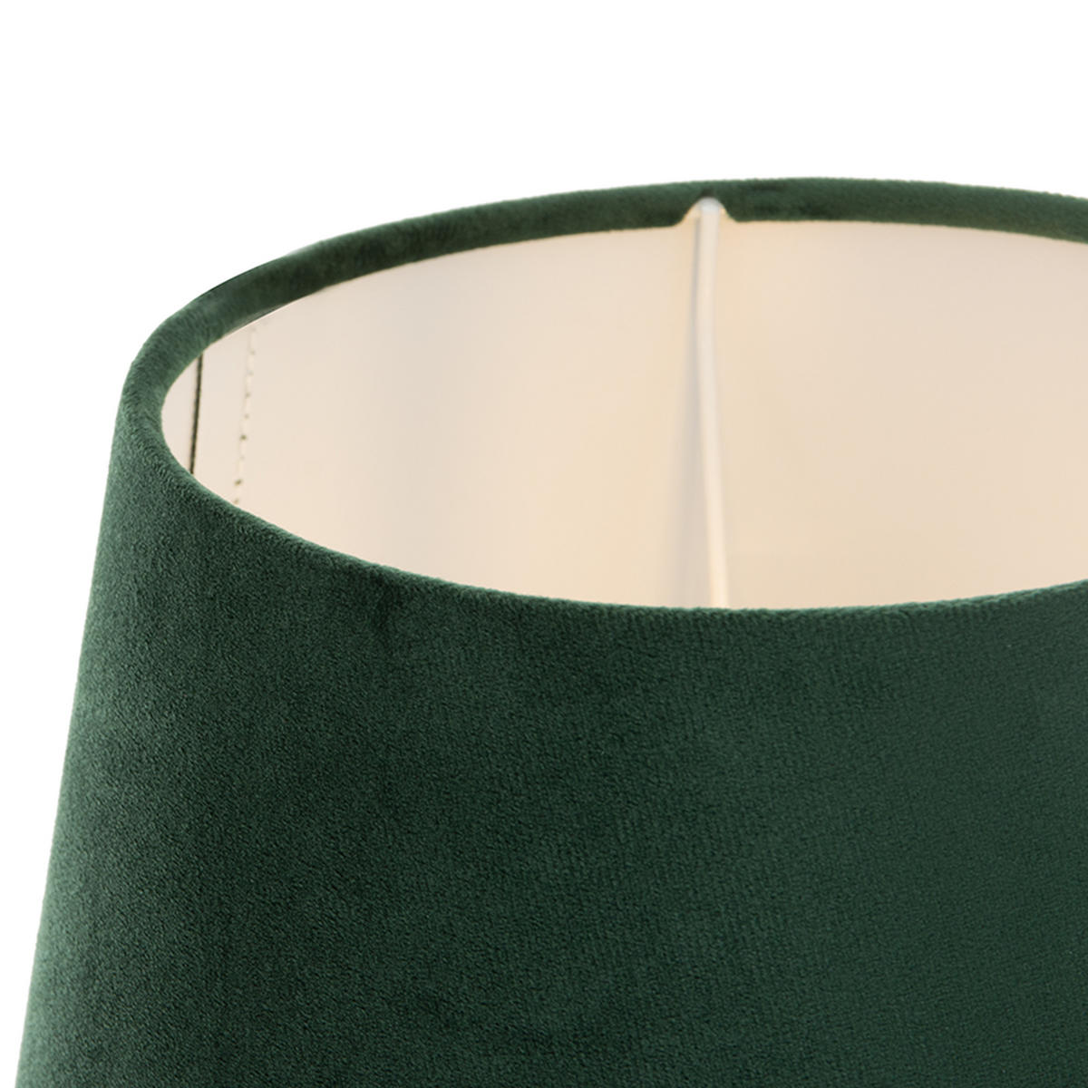 TISCHLEUCHTE FRUCTU, Tischlampe, 2-er Set, Grün - Grün, Keramik/Textil (25/25/38cm) - KONSIMO®