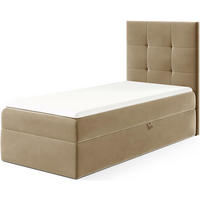 KINDERBETT MINO 2 - Hellbraun, Holzwerkstoff (94/208cm) - Meblini