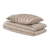 BETTWÄSCHESET Colorado - Renforcé - 2-teilig - 135x200cm - Taupe - Taupe, Textil (135/200cm) - Uncover by Schiesser