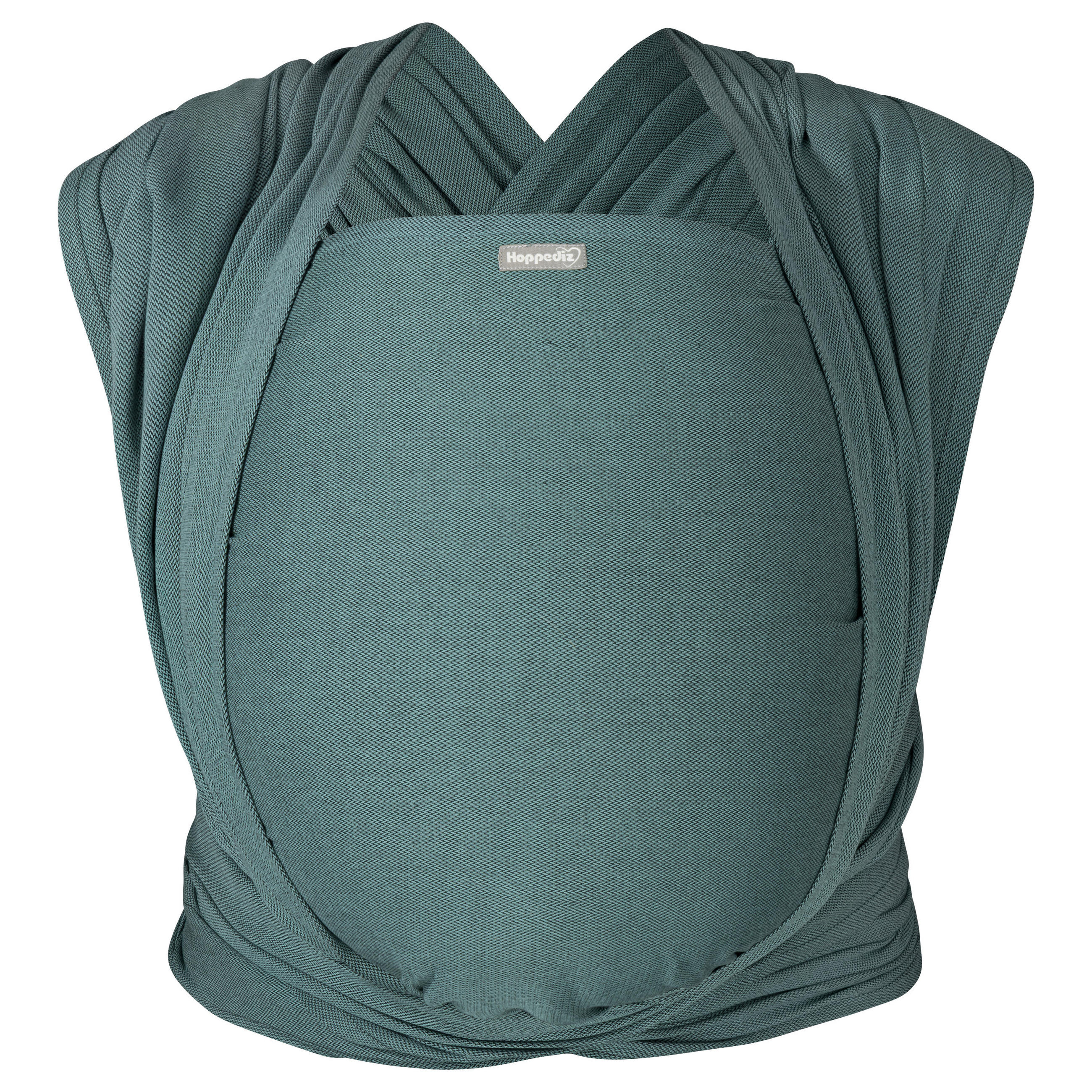 BABYTRAGETUCH Ultraleichtes Tragetuch - Waldgrün, Textil (70/0.1/460cm) - Hoppediz