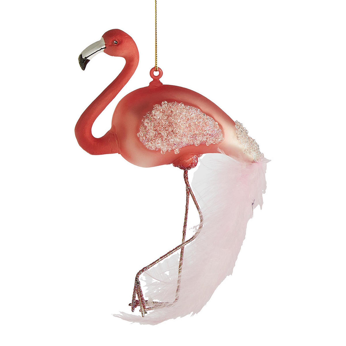 BAUMANHÄNGER Hang On - Pink, Glas (9/15/4.5cm) - BUTLERS
