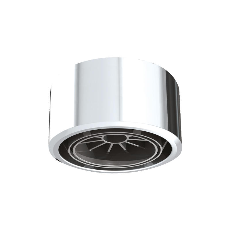 STRAHLREGLER Sternform M22x1 2 Stück - Chromfarben, Metall (5/1.5/9.5cm) - Delabie