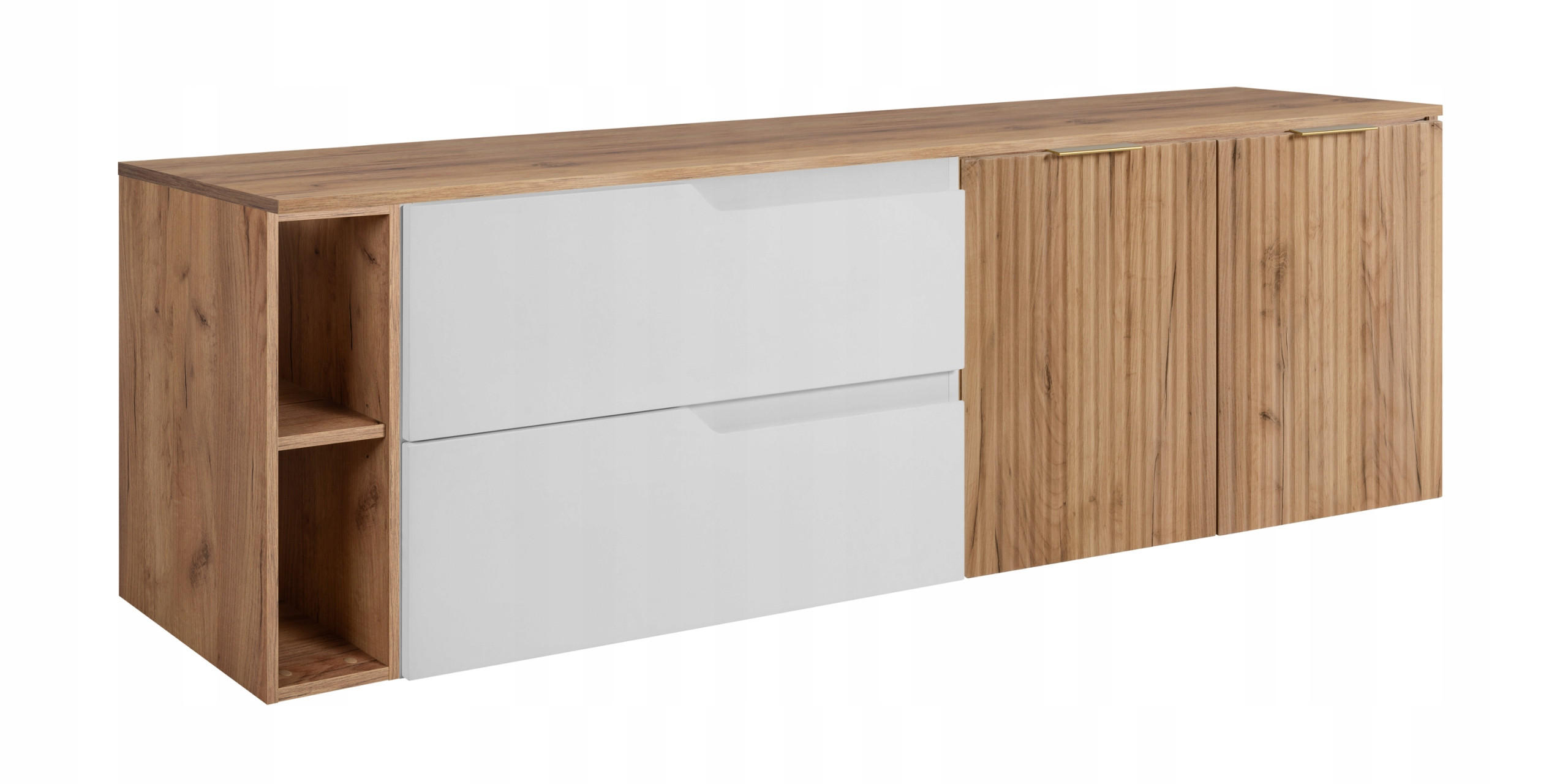Rodan Waschbeckunterschrank Weiß 160x57x46 cm