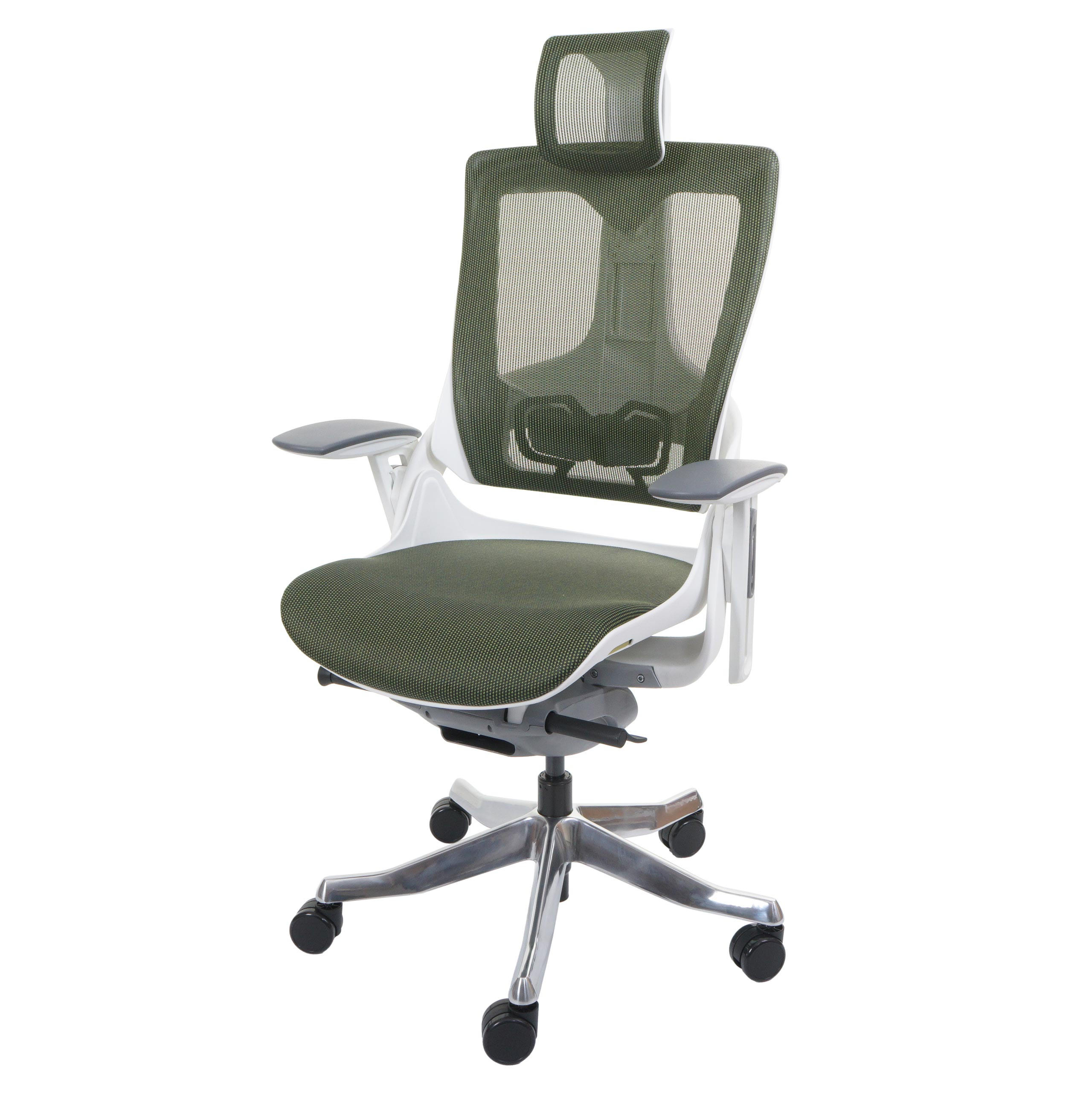 BÜROSTUHL MERRYFAIR Grün - Grün, Textil (75/138/68cm) - MCW