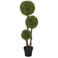 KÜNSTLICHE Pflanzen Grün 19.5/19.5/115.0cm - Grün, Kunststoff (115cm)