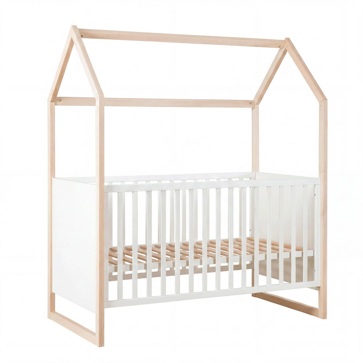 HÁZIKÓÁGY Noah 70 x 140 cm - tölgyfa/fehér, faalapú anyag/fa (70/140cm) - Roba