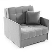 SCHLAFSOFA York I, Schlaffunktion, ausziehbare Couch, mit Bettkasten, inkl. Kissen, Kronos 53 - Grau, Textil (90/85/97cm) - Jerpax