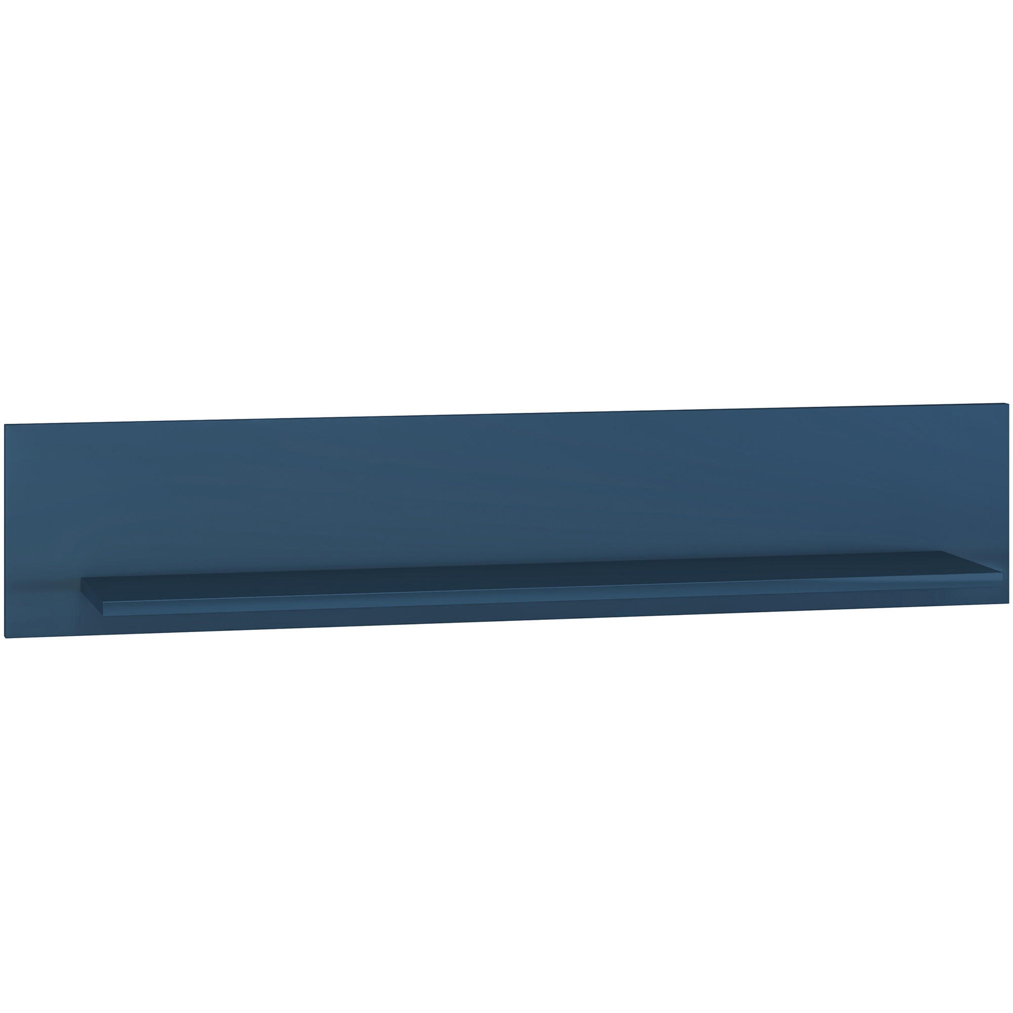 WANDREGAL ARICIA Wandmontage 120 cm, Marineblau - Blau, Holz (120/23/22cm) - KONSIMO®