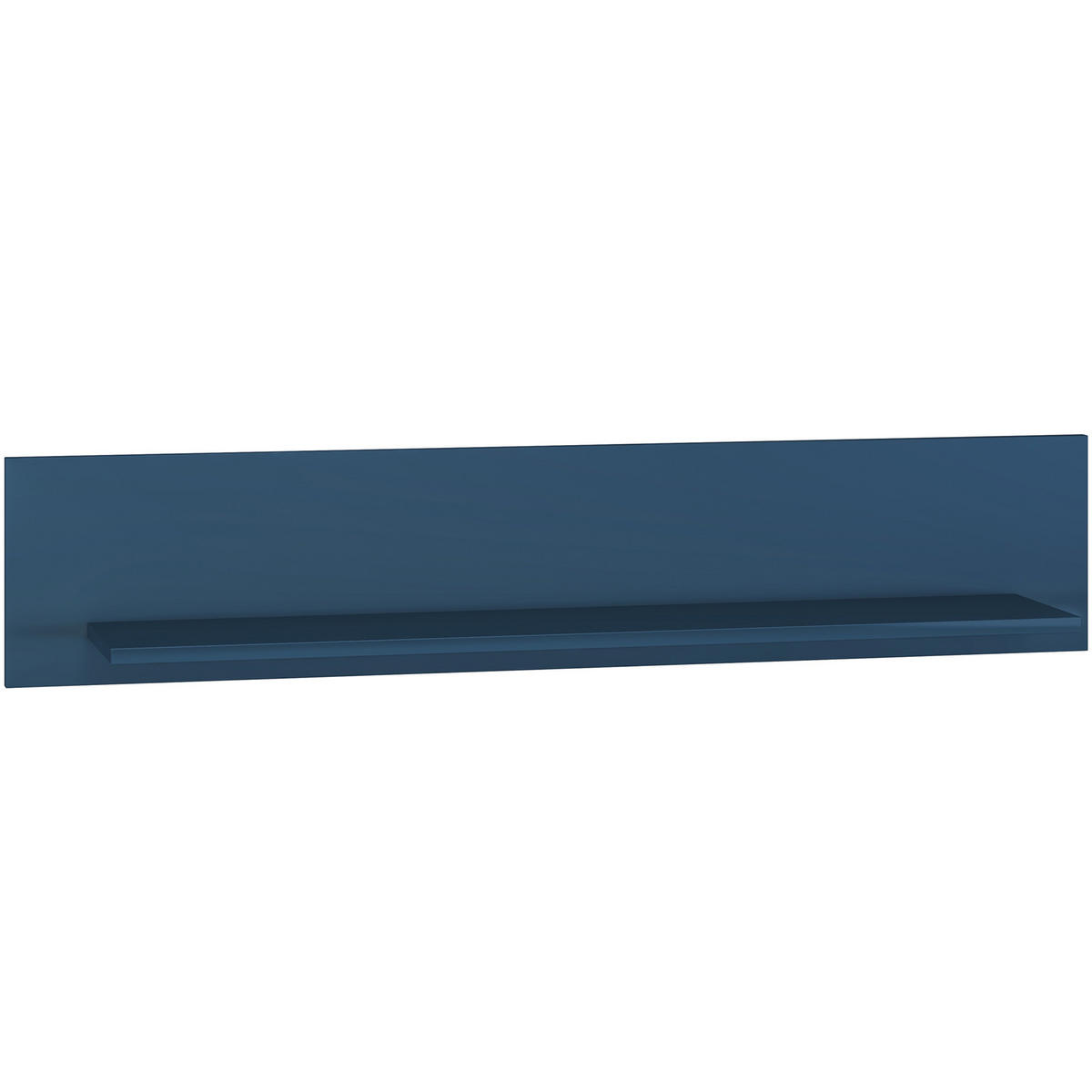 WANDREGAL ARICIA Wandmontage 120 cm, Marineblau - Blau, Holz (120/23/22cm) - KONSIMO®