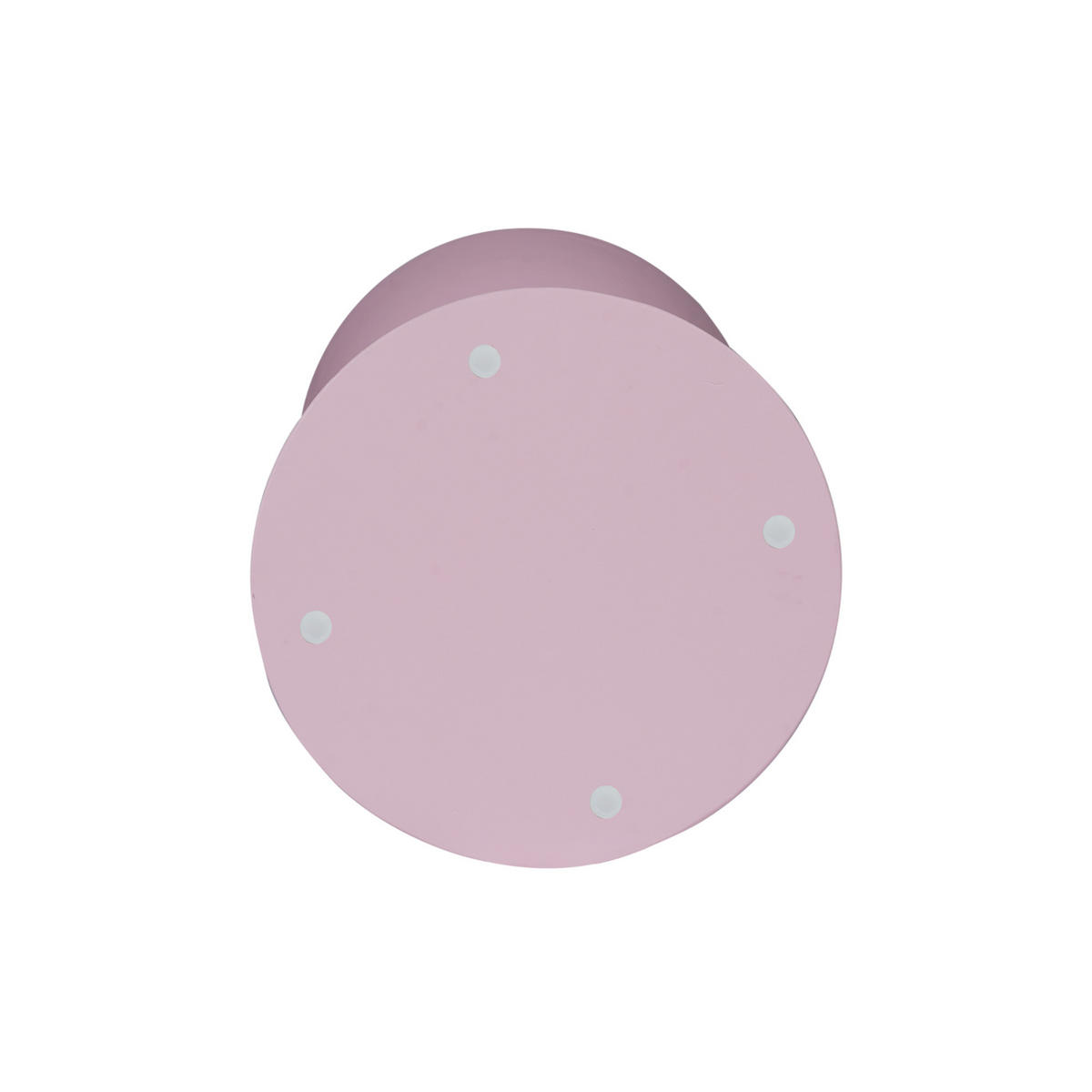 BEISTELLTISCH Abbey Rosa 33/33/45 cm - Pink, Holz (33/33/45cm) - Starfurn