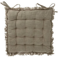 STUHLKISSEN Simply 40/40 cm - Waldgrün, Naturmaterialien (40/40cm) - Home Styling Collection
