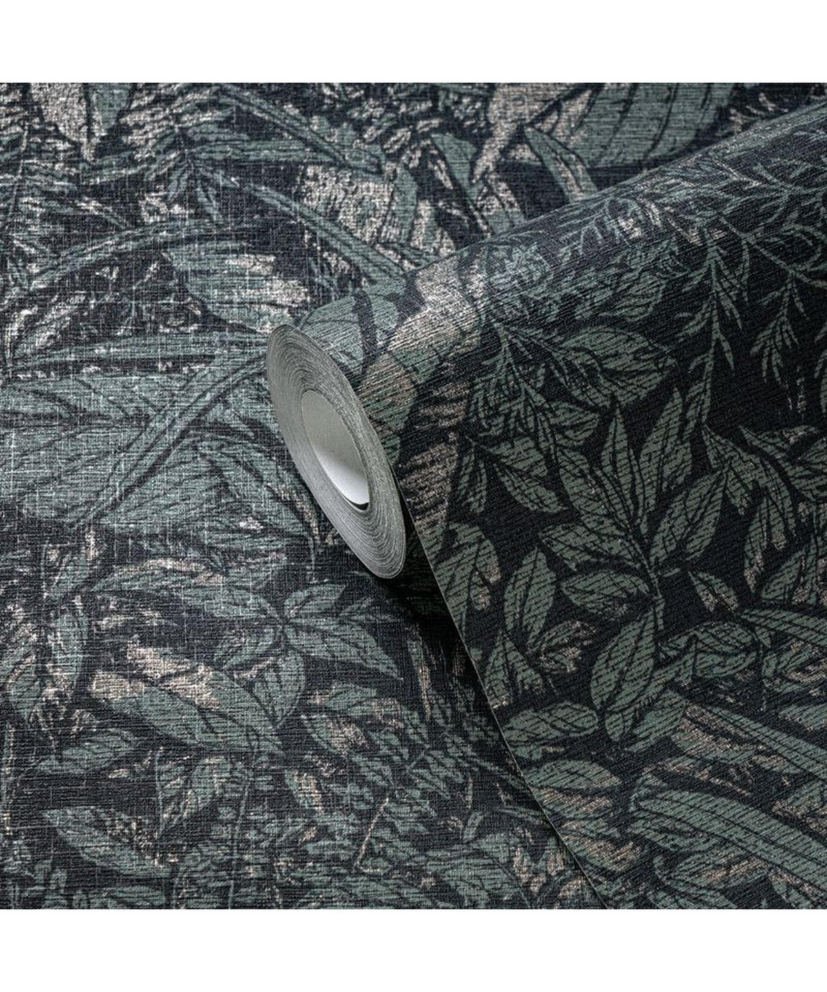 VLIESTAPETE Grün 53/1005 cm - Grün, Textil (53/1cm) - KUNSTLOFT