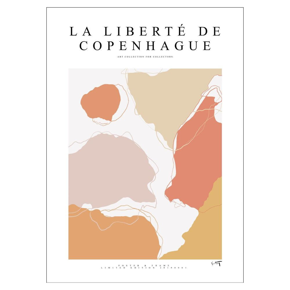 POSTER Poster & Frame - Collection - La Liberté De Copenhague - 2019 001 - Multicolor, Papier (70/100/0.1cm) - Poster&Frame