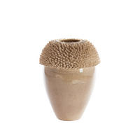 VASE Sangku Braun Ø33/47,5 cm - Braun, Keramik (47.5cm) - Light & Living