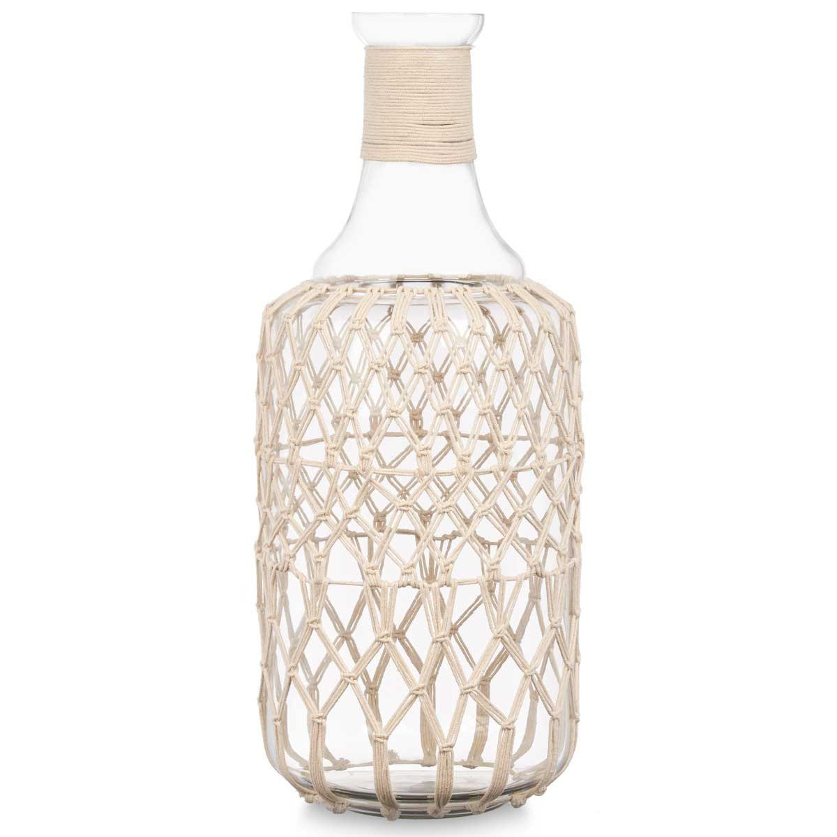 FLASCHE dekorativ - Braun, Glas (20/48/20cm) - Giftdecor