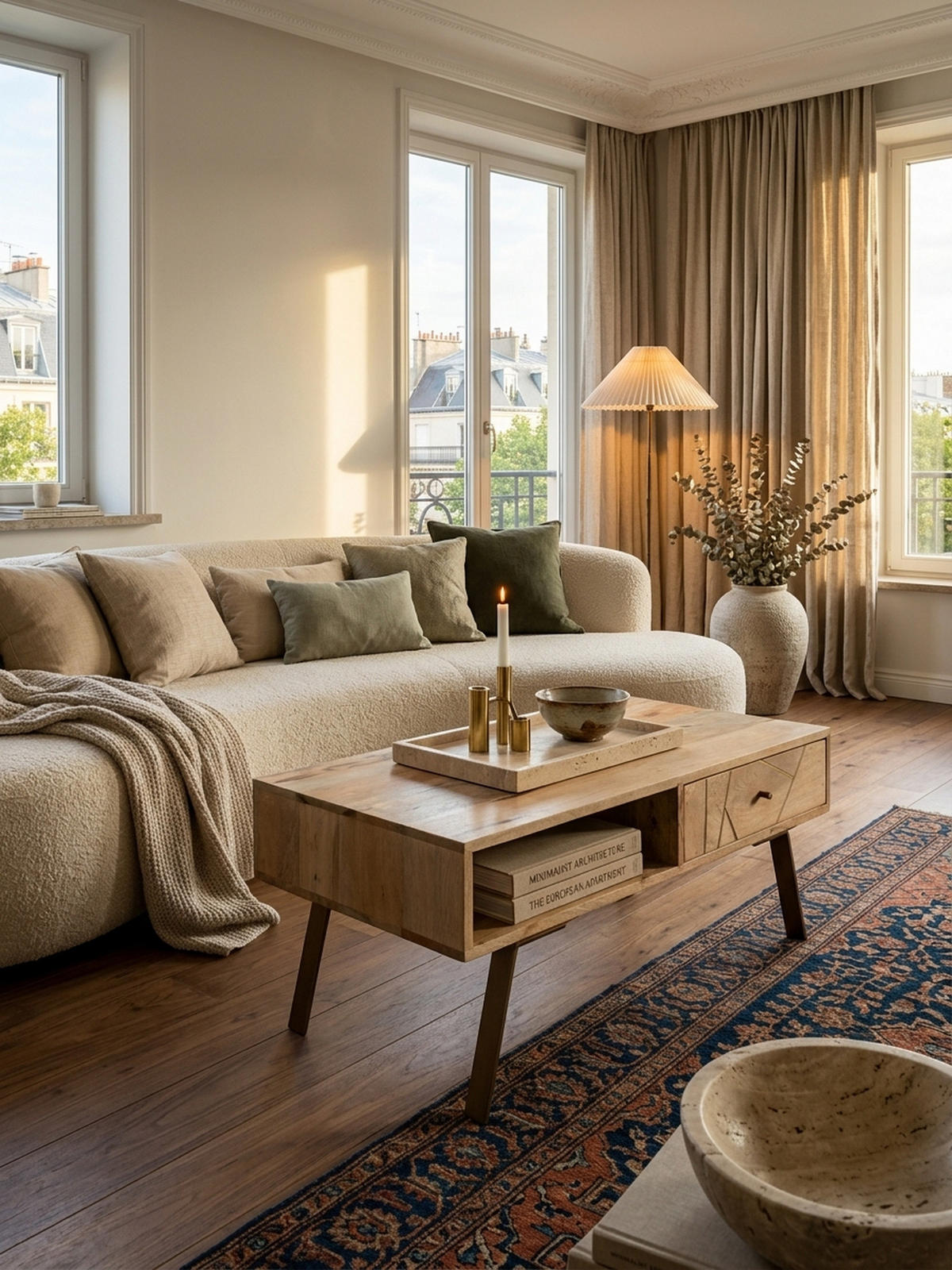 COUCHTISCH in Rustikalem Landhausstil, Massives Mangoholz und Metall, Maße 95x42x50 cm - Beige/Braun, Holz/Metall (50/95/42cm) - KADIMA DESIGN