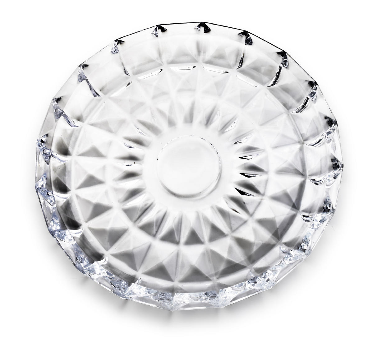 TELLER Cristallo Transparent 29/29/3 cm Glas - Transparent, Glas (29cm) - Mondex
