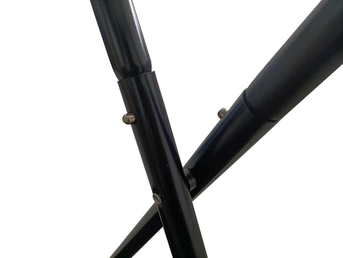 STEHTISCH klappbar 80cm, schwarz - Schwarz, Kunststoff (80/80/110cm) - Giga Meubel
