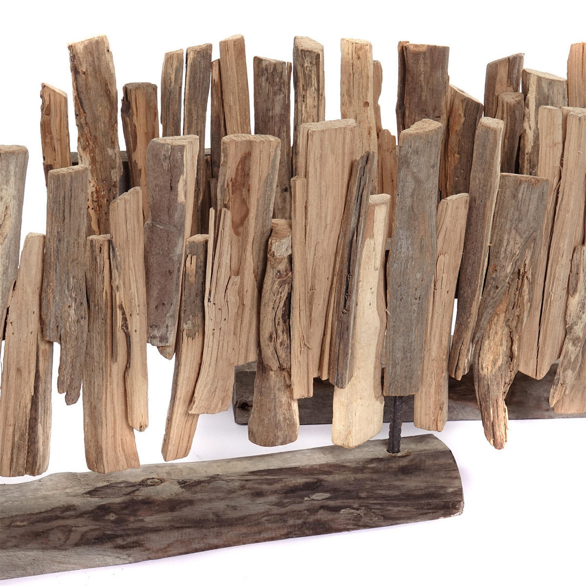 SKULPTUR Solea 80 cm, Treibholz auf Sockel naturfarben - Naturfarben, Holz (82/31/11cm) - CREEDWOOD