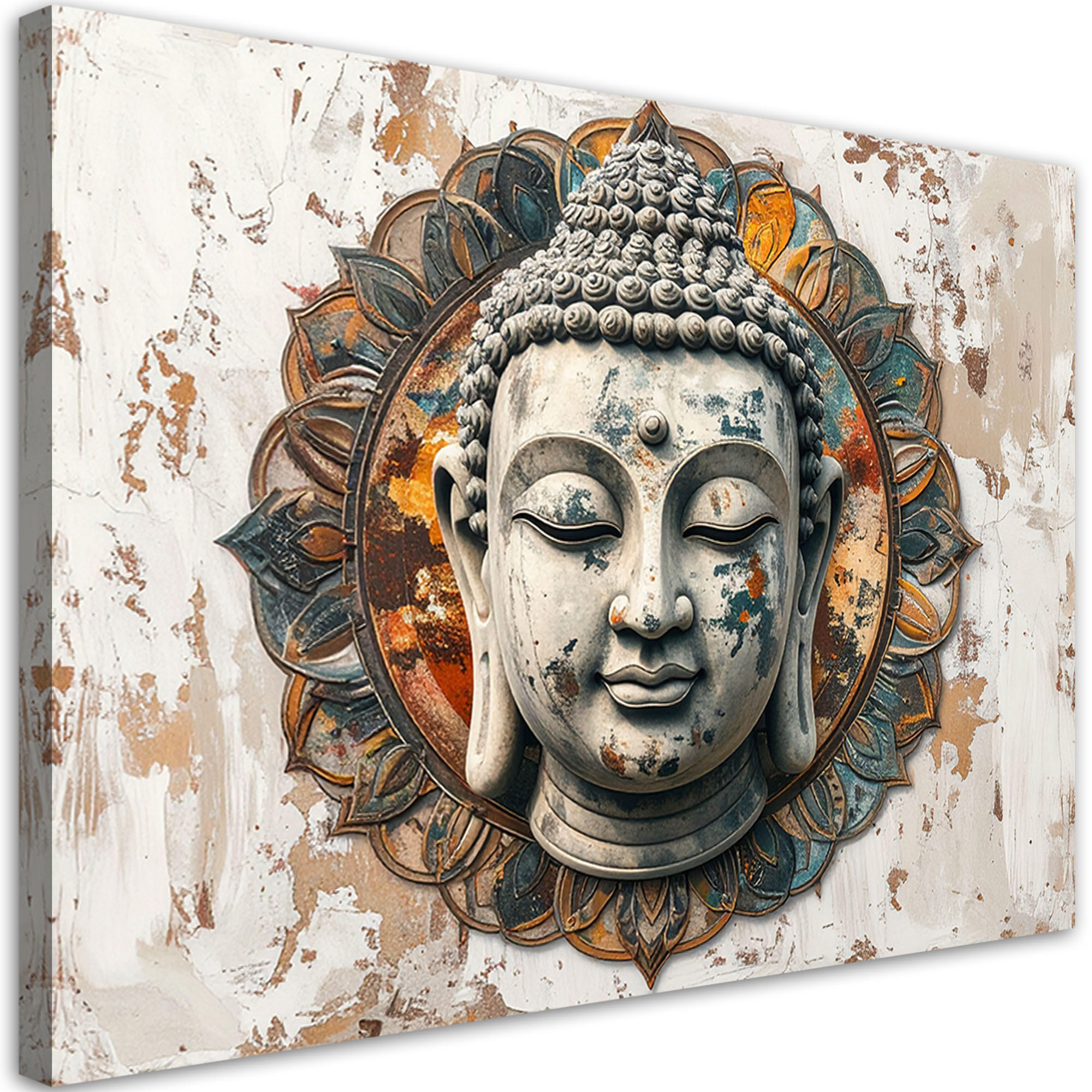 LEINWANDBILD Zen und Orientalisch 120x80cm - Beige, Textil (120/80cm) - Feeby