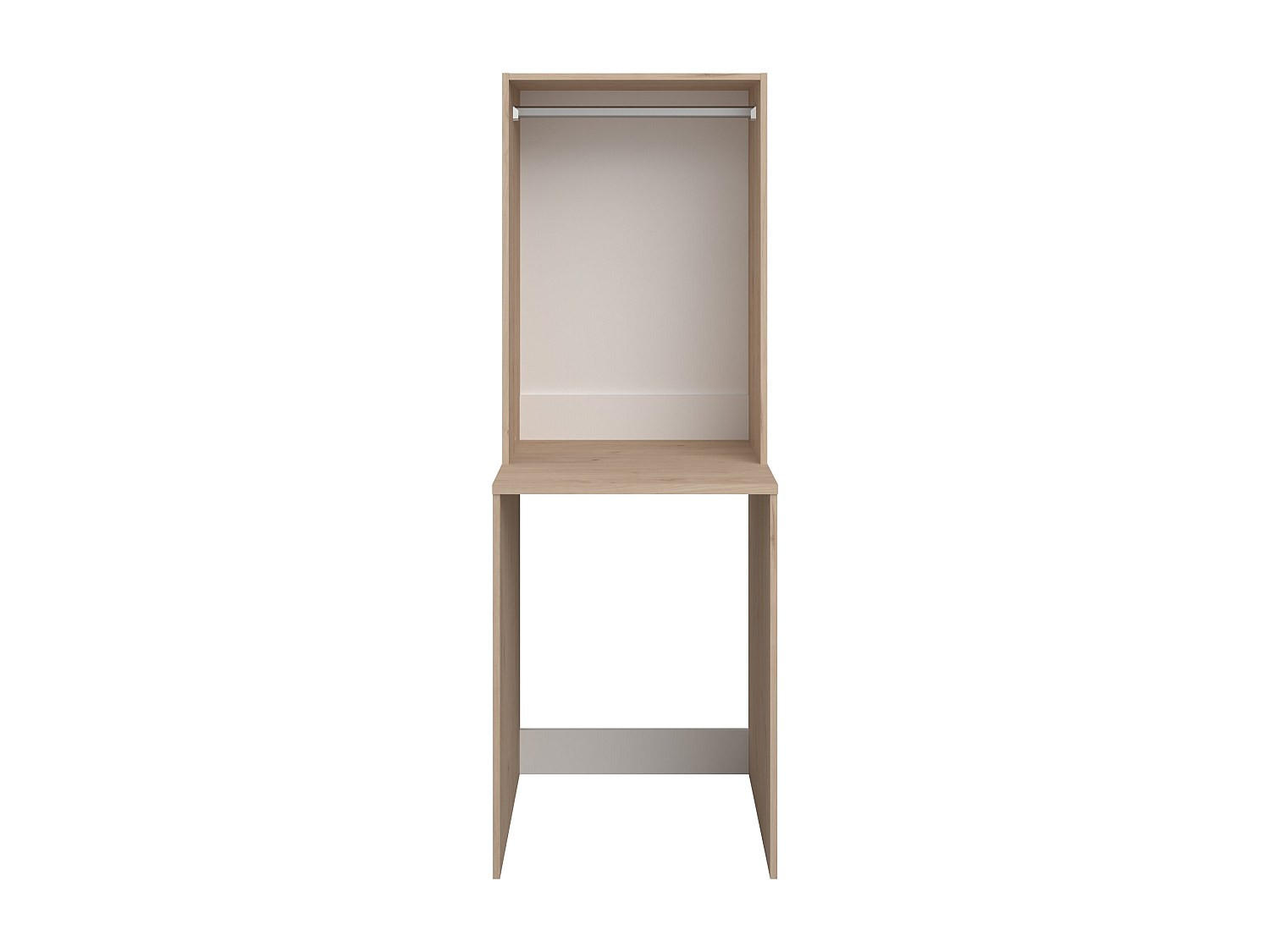 WASCHMASCHINENMÖBEL - 64.4 cm x 65.8 cm - Holz, Platte - Naturfarben Hell ERKANO - Naturfarben, Holz (64.4/184.4/65.8cm) - Vente-Unique