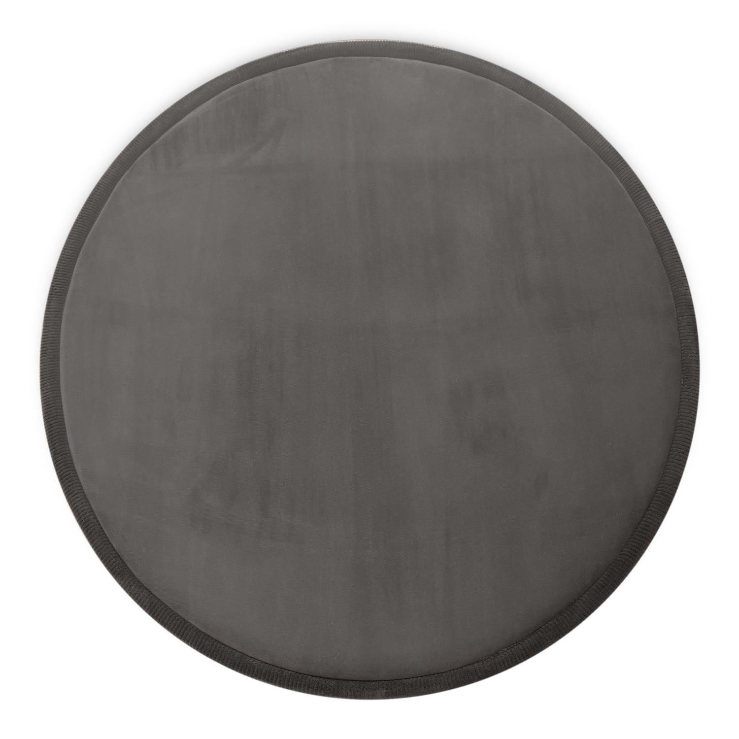 KURZFLORTEPPICH 200/200 TATAMI 475 - Anthrazit, Kunststoff (200/200cm) - Paco Home