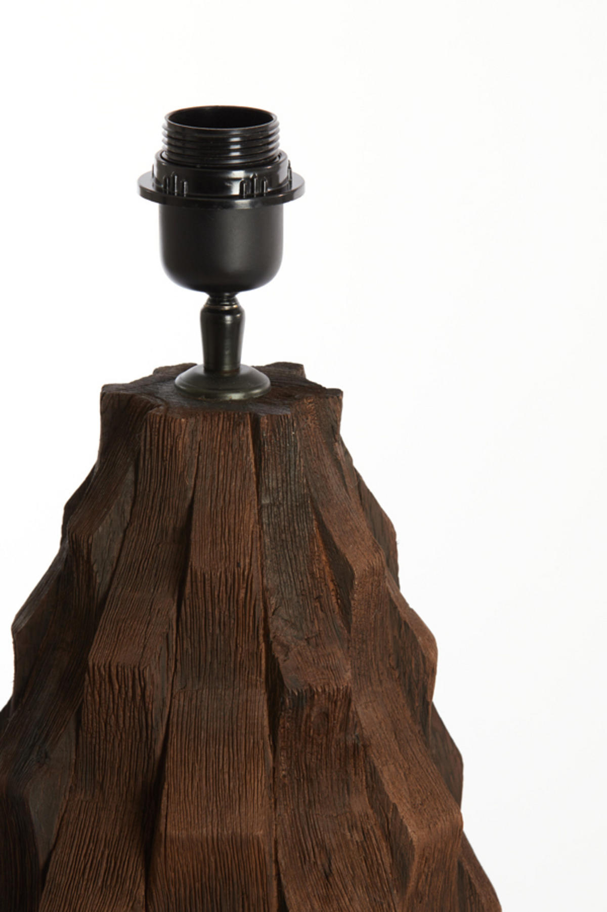 LAMPENFUSS Takabe Braun Ø21/46 cm - Braun, Holz (21/21/46cm) - Light & Living
