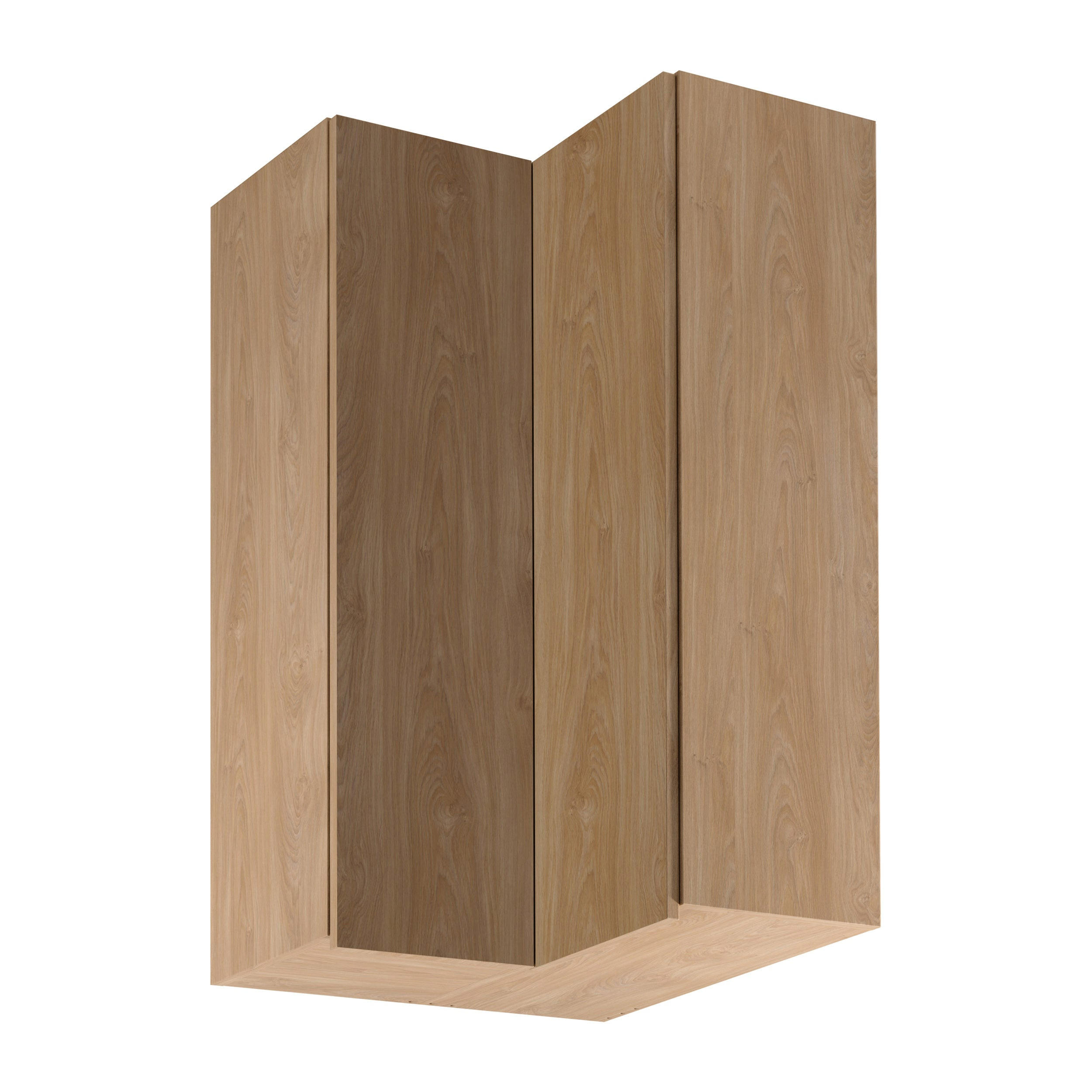 Royal24_Markt Eckhängeschrank Sonoma Eiche 60x100x60 cm