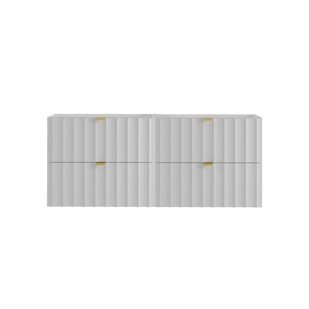 WASCHTISCHUNTERSCHRANK 120cm Lexa Weiß - Weiß, Holzwerkstoff (120/50/45.8cm) - Petits-meubles